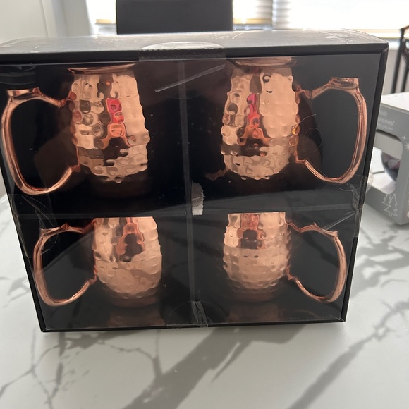 Moscow Mule Mugs Original 4 Pack 20oz Capacity Brand New - Picture 1 of 3